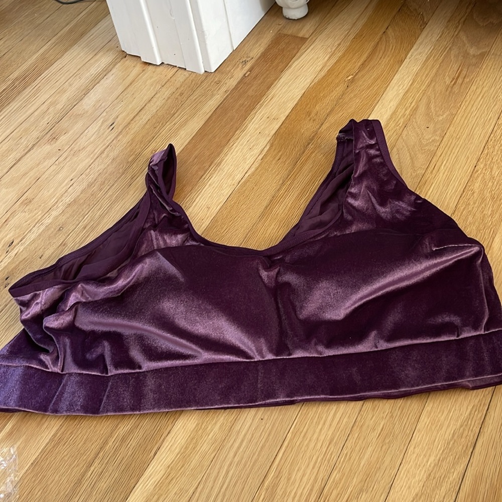 Velvet sports bra